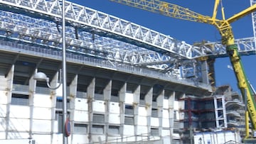 The new Bernabéu, one week before it reopens to the public