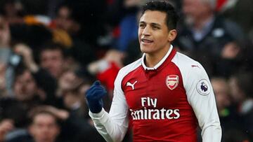 Alexis S&aacute;nchez fue elogiado por Arsene Wenger. 