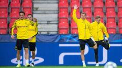 Entrenamiento Dortmund.