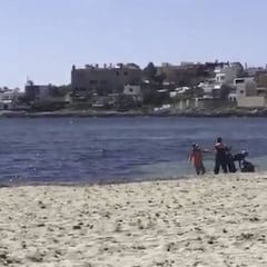 Coronavirus confinement: beachgoer turns violent