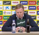 Rueda de prensa de Koeman