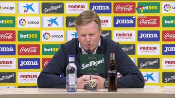 Rueda de prensa de Koeman