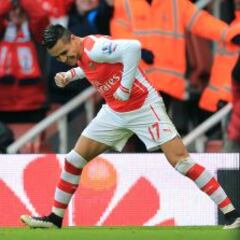 Alexis Sánchez está tercero en las apuestas por ser el goleador