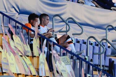 Rodrigo abatido tras una nueva derrota del Valencia