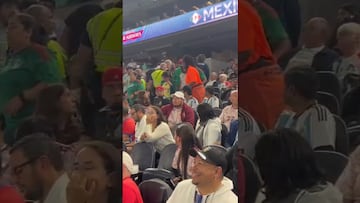 Así sacaron a un mexicano del AT&T Stadium por hacer el grito homofóbico