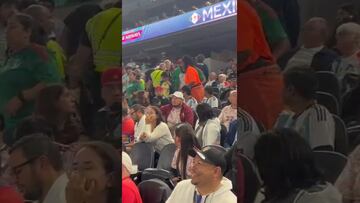 Así sacaron a un mexicano del AT&T Stadium por hacer el grito homofóbico