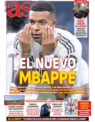 Las portadas de AS de septiembre