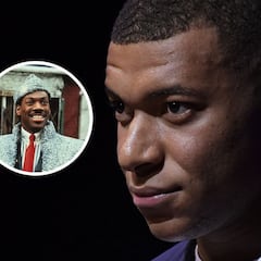 El terrorífico homenaje de Kylian Mbappé a Eddie Murphy con su disfraz de Halloween