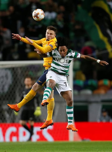 Saúl Ñíguez y Gelson Martins.