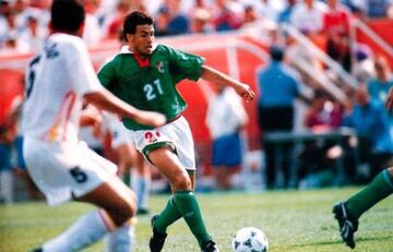 Erwin Sánchez fue el primero en marcar para la selección de Bolivia al anotar en la derrota 1-3 ante España en Estados Unidos 94. Es el único tanto de Bolivia en la Copa del Mundo