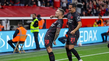 Grimaldo resucita al Leverkusen