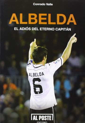 ‘Albelda, adiós al eterno capitán’ es una retrospectiva a la carrera de una leyenda del valencianismo y es consecuencia también a la propia historia del Valencia CF. Los seis capítulos del libro, en honor al dorsal que lució en sus años de éxitos, son un recorrido por las etapas de diez presidentes, doce entrenadores, numerosos compañeros y rivales y por una de las épocas más gloriosas del club de Mestalla: dos finales de Champions, dos títulos de Liga, una final de la UEFA, una de la Supercopa de Europa, tres de España, una Copa del Rey… pero es también viajar a dos Mundiales, dos Eurocopas y unos Juegos Olímpicos. (Conrado Valle)