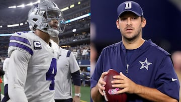 Dak Prescott y Tony Romo, presas de la misma maldición de Cowboys en NFL Playoffs