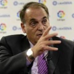 Tebas: "Si no ingresamos 2.000 millones en la 19-20, nuestra Liga no tendrá mucho futuro"