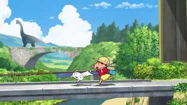 La figura de Shin-Chan; el juego de GBA que solo llegó a Japón y España