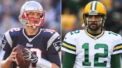 Tom Brady y Aaron Rodgers, ¿a cuál eliges?