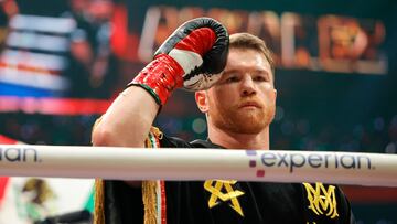 The Mexican lost his undisputed super middleweight title to Terence Crawford in Las Vegas at the weekend.