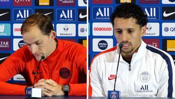 Tuchel critica a sus jugadores por la fiesta y Marquinhos contesta