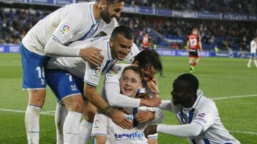 Tenerife 1- Mirandés 0: resumen, resultado y goles