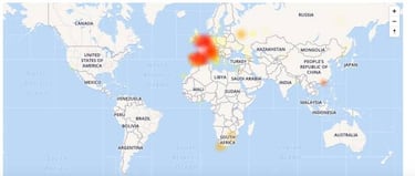 WhatsApp caído, dos veces en 24 horas