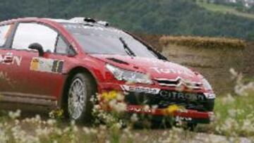 <b>LÍDER</b>. El piloto galo también manda en la prueba alemana.