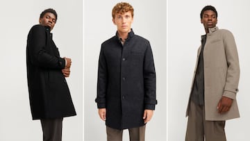 Abrigo de paño para hombre de Jack & Jones