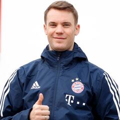 Neuer vuelve a la lista del Bayern después de ocho meses