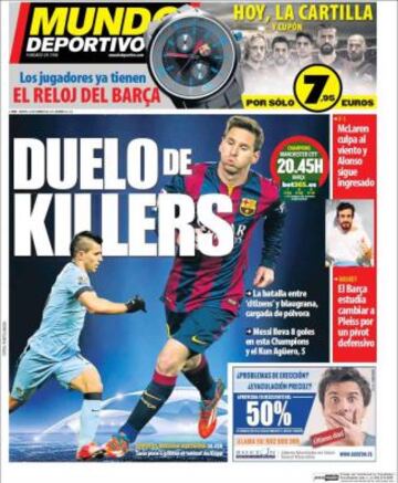 Portadas de la prensa deportiva