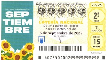 Lotería Nacional: comprobar los resultados del Sorteo Extraordinario de hoy, sábado 6 de septiembre