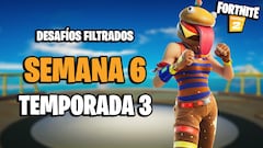 Fortnite Temporada 3: desafíos filtrados Semana 6
