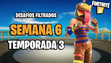 Fortnite Capítulo 2: desafíos filtrados de la Semana 6 de la Temporada 3