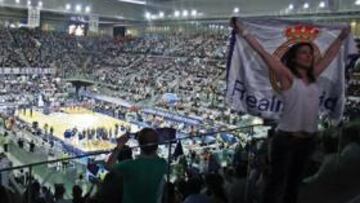 <b>ÚLTIMO PARTIDO. </b>El Madrid se despide hoy de la Caja Mágica ante el Assignia Manresa, rival frente al que también estrenó el reciento el 10 de octubre de 2010.