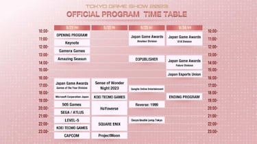 Cuándo es el Tokyo Game Show: fecha oficial, dónde ver, horarios y conferencias