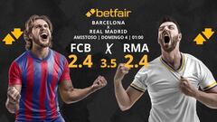 FC Barcelona vs. Real Madrid: horario, TV, pronósticos y estadísticas