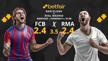 FC Barcelona vs. Real Madrid: horario, TV, pronósticos y estadísticas