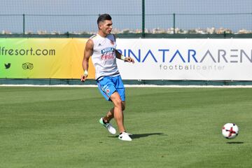 Tercera jornada de preparación de la Selección en España