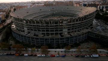 El Nou Mestalla, en una foto de archivo.