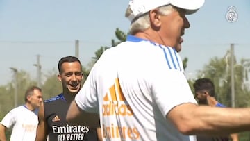 La frase de Lucas Vázquez a Ancelotti después de esta locura