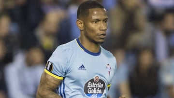 Beauvue, en un partido con el Celta de Vigo.