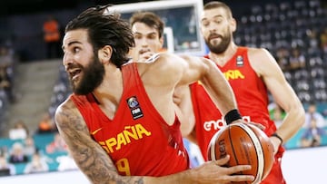1x1 de Espa?a: esfuerzo colectivo liderado por Ricky Rubio