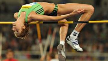 Blanka Vlasic, una de las mejores saltadoras de altura de siempre. 