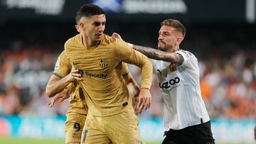29/10/22 PARTIDO PRIMERA DIVISION
VALENCIA - BARCELONA
FERRAN TORRES SAMU CASTILLEJO