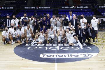 El Real Madrid, campeón de la Supercopa por séptima vez.