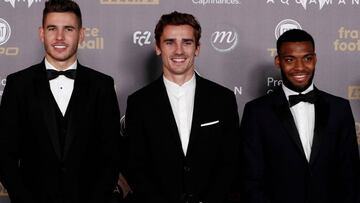 Griezmann y el Atlético dieron una lección de saber perder el Balón de Oro