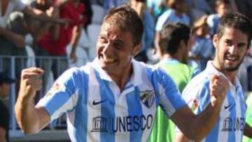 <b>ESPECTACULAR. </b>El Málaga se está beneficiando con el extraordinario momento de Joaquín.