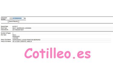 Lucas Hernndez se ha casado, pese a la orden de alejamiento