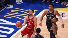 How many times has an All Star team exceeded 200 points?