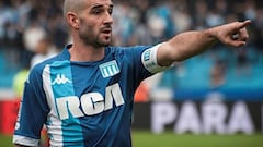 Lisandro López: "El abrazo fue un apoyo a Coudet"