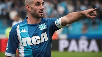 Lisandro López: "El abrazo fue un apoyo a Coudet"