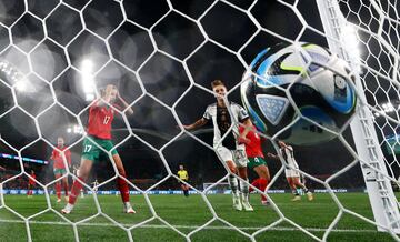 Morocco were thumped 6-0 by Germany on their Women's World Cup debut.